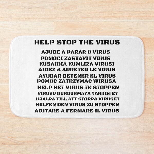 Item preview, Help Stop The Virus designed and sold by Skeelo702.
