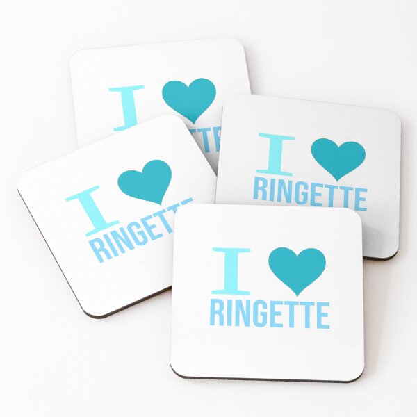 Item preview, I love Ringette Ice Heart designed and sold by jacks-tees.