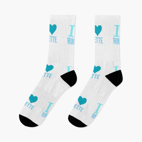 Item preview, I love Ringette Ice Heart designed and sold by jacks-tees.