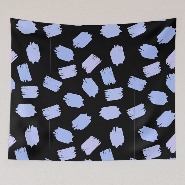 Item preview, Violet Paint Scribbles Pattern  designed and sold by everything4eva.