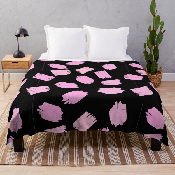 Item preview, Hot Pink Paint Scribbles Pattern designed and sold by everything4eva.