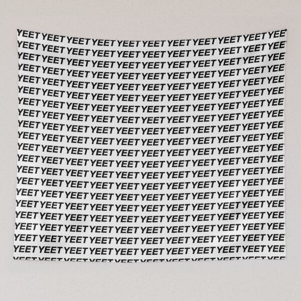 Aperçu de l'œuvre Boîte rectangulaire blanche Yeet créée et vendue par ennbe.