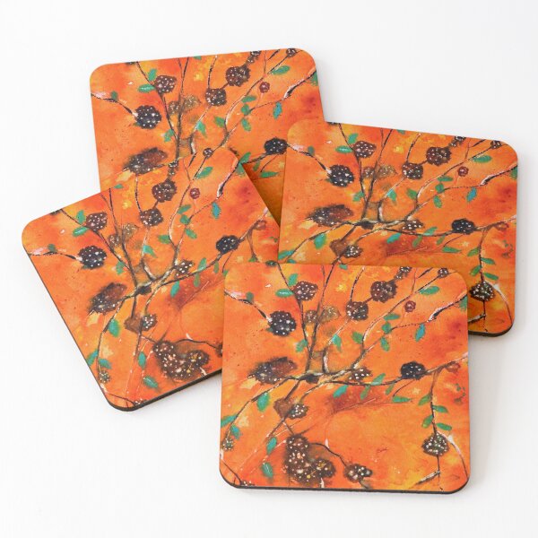 Item preview, Black Berries in Watercolor designed and sold by Uni356.