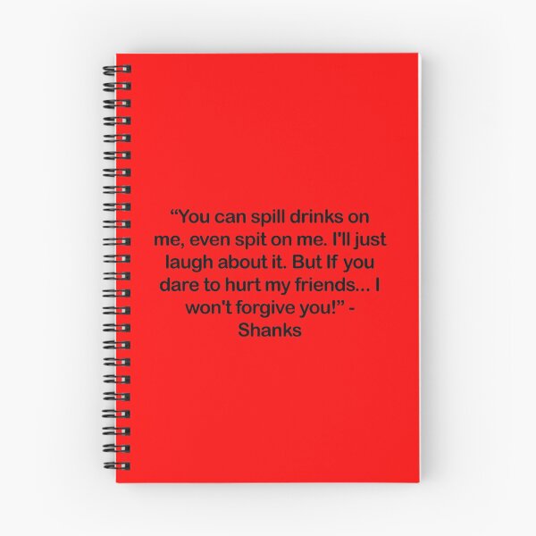 Item preview, Shanks - Quote designed and sold by Epicanimequotes.