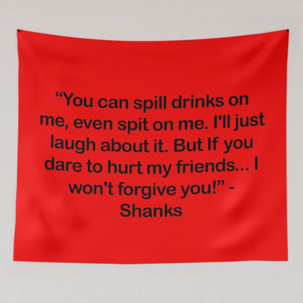 Item preview, Shanks - Quote designed and sold by Epicanimequotes.