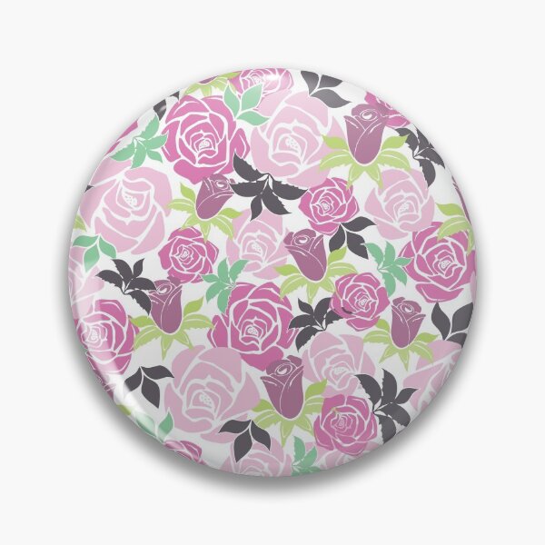 Item preview, Overlapping Pink Roses from the Fancy Floral Zebra Collection designed and sold by CJAura by Claire Jane Johnson.