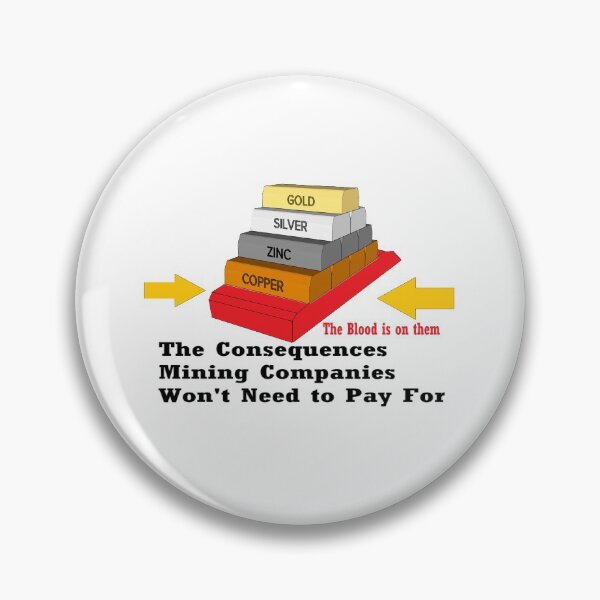 Item preview, The Consequences Mining Companies Won't Pay For designed and sold by PillowPuns.
