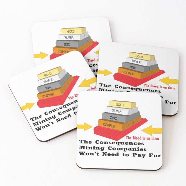 Item preview, The Consequences Mining Companies Won't Pay For designed and sold by PillowPuns.