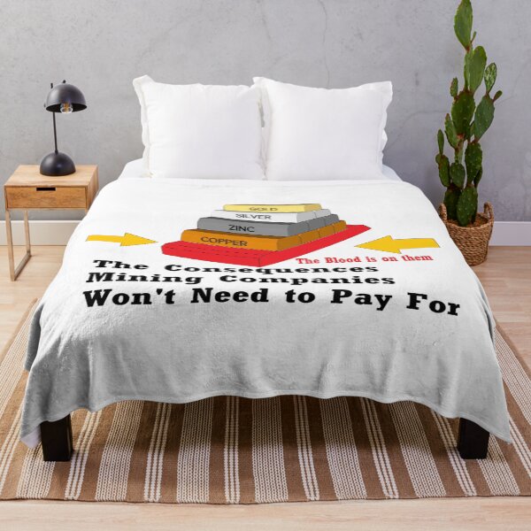 Item preview, The Consequences Mining Companies Won't Pay For designed and sold by PillowPuns.
