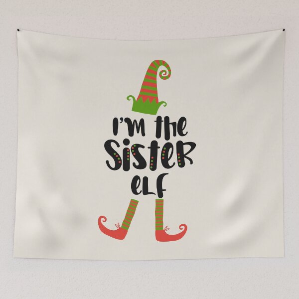 Item preview, I’m the sister elf matching Christmas family costume designed and sold by JokeGysen.