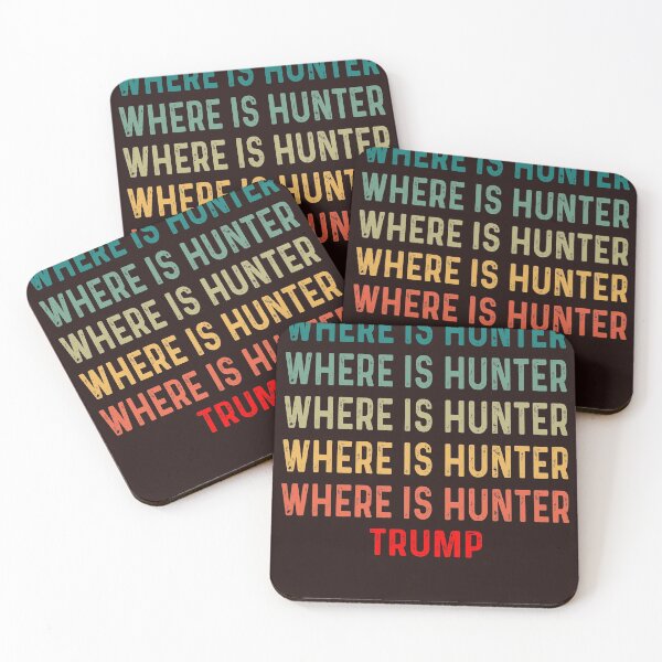 Item preview, Where is Hunter Retro Vintage Funny Trump 2020 Saying America  designed and sold by Sarah38.