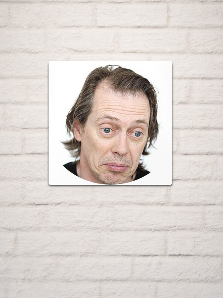 Steve Buscemi Meme Funny Metal Print