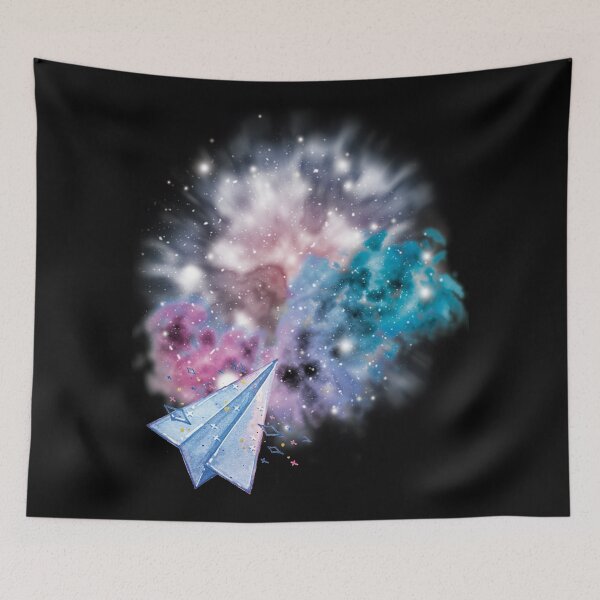 Item preview,  LITTLE PAPER AIRCRAFT IN SPACE designed and sold by TiendaGEEK.
