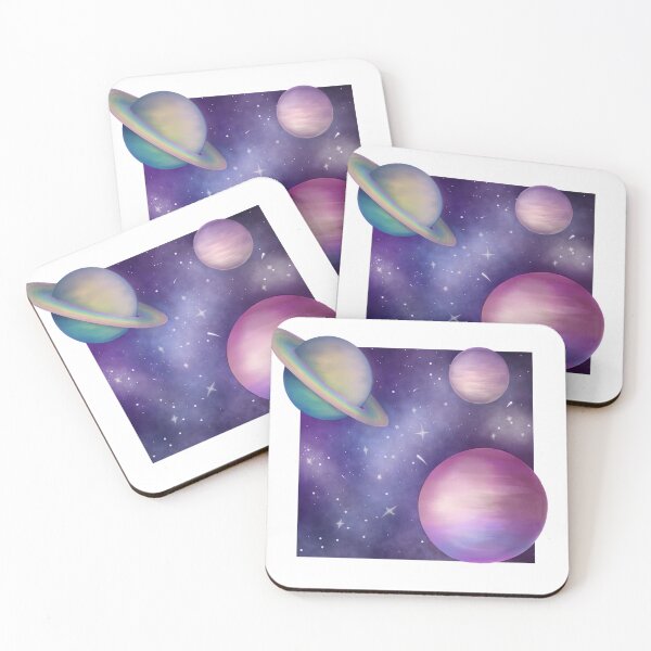 Item preview, Colorful Planets designed and sold by MoCraftsCo.