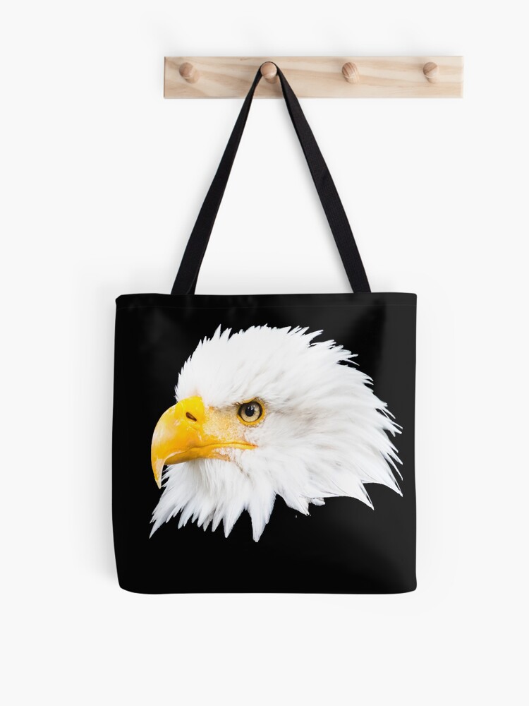 Thumbnail 1 von 2, Stofftasche, Weißkopfseeadler designt und verkauft von Igelchen.