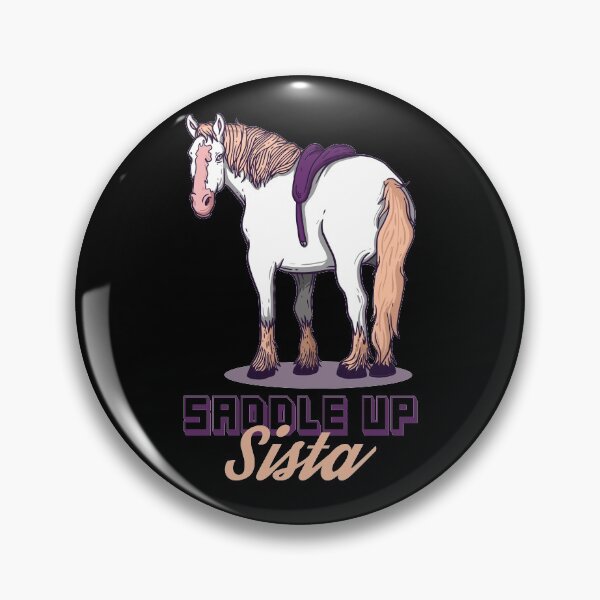Item preview, Saddle Up Sista Horse Cowgirl Rider designed and sold by phskulmshirt.