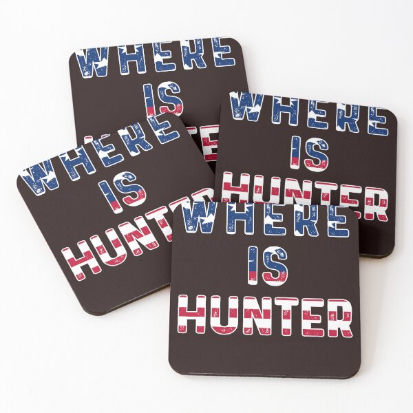 Item preview, Where is Hunter America Flag Funny Trump 2020 Saying America Tank Top designed and sold by Sarah38.