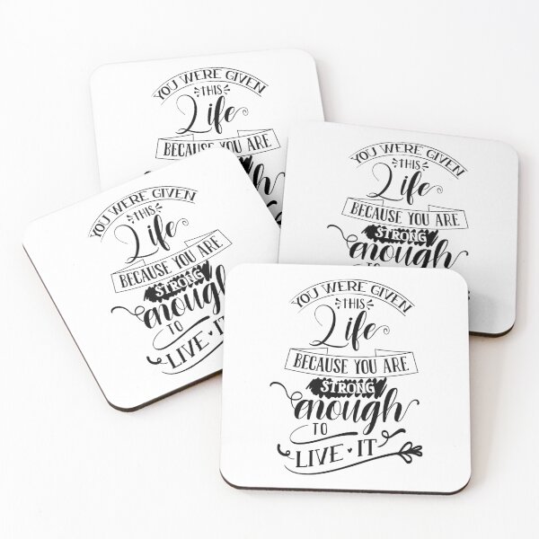 Item preview, You Were Given This Life Because You Strong Enough designed and sold by YoureTheBoss.