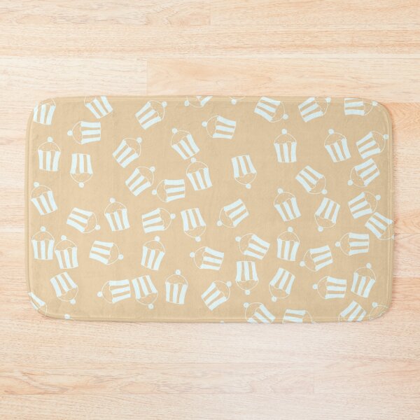 Item preview, Cute cupcake pattern on yellow background designed and sold by Aura-E.