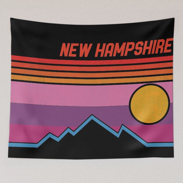 Item preview, Vintage New Hampshire NH Granite State Mount Washington Retro Souvenir Style designed and sold by merchzy.