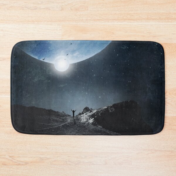 Item preview, Edge of Always - Surreal Landscape at Night designed and sold by Dyrk Wyst Redbubble Shop.