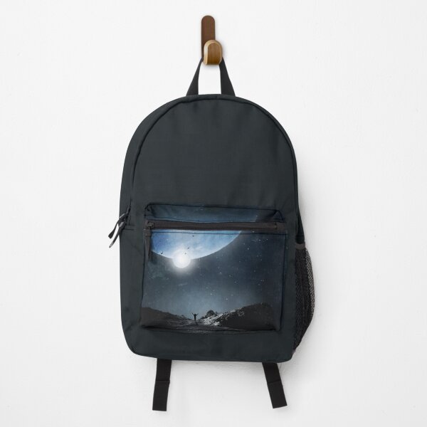 Item preview, Edge of Always - Surreal Landscape at Night designed and sold by Dyrk Wyst Redbubble Shop.