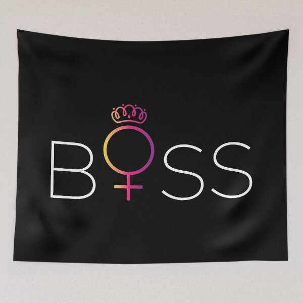 Item preview, Girl Boss- Elevated! (Pink gradient logo) designed and sold by HeraAndKosmos.