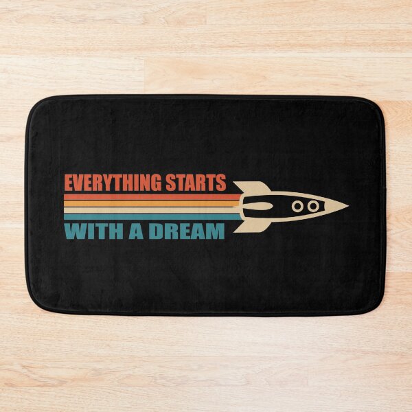 Item preview, Everything starts with a dream | Space theme | Motivational Quote  designed and sold by cute-tees.
