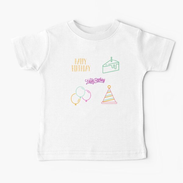 Celebrating birth of a loved one, birthday event and gifts Baby T-Shirt