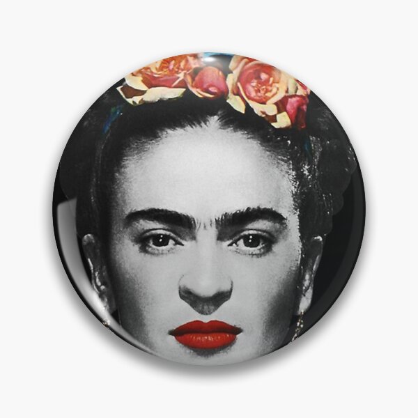 Item preview, black and white frida kahlo designed and sold by aanase.