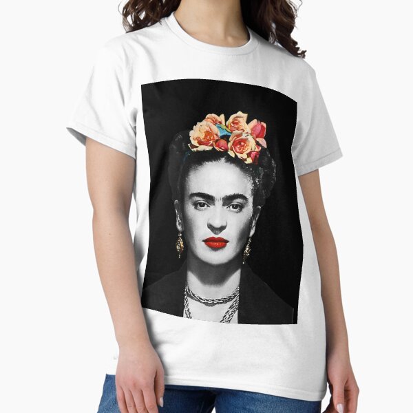 Item preview, black and white frida kahlo designed and sold by aanase.