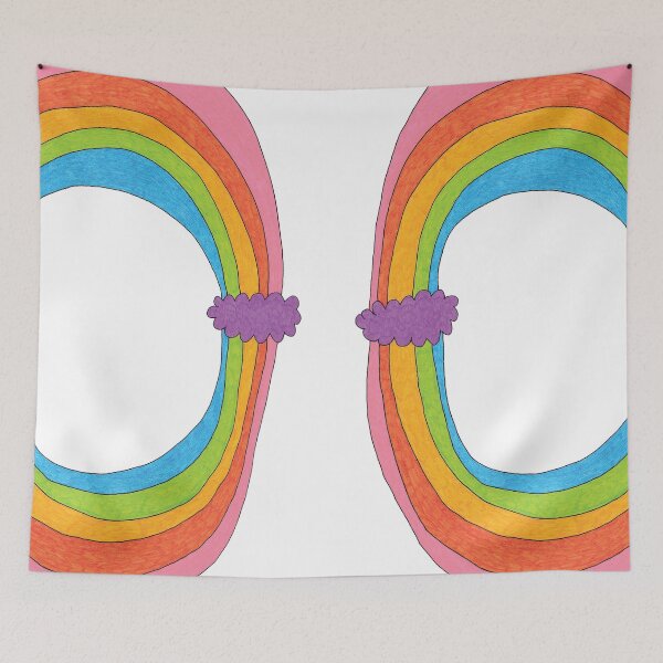Item preview, Hand Drawn Rainbow Loop designed and sold by Grace Martyn.