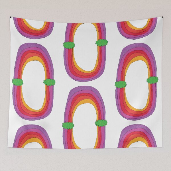 Item preview, Hand Drawn Rainbow Loop designed and sold by Grace Martyn.