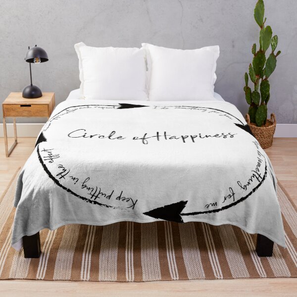 Item preview, Circle of Happiness designed and sold by Ohmywordartist.