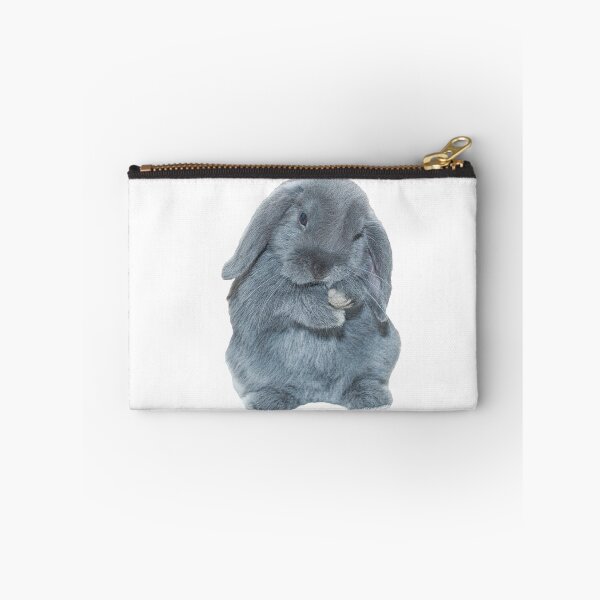 Item preview, A Grey Mini Lop Bunny Rabbit Art designed and sold by CarnageC.