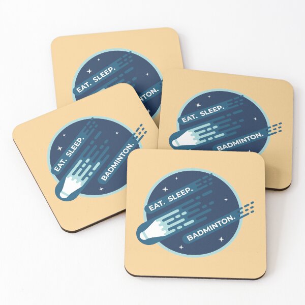 Item preview, Eat. Sleep. Badminton. designed and sold by Artcratic Designs.