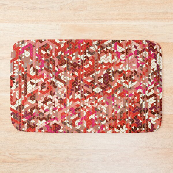 Item preview, Geometric Triangles | Red Variant designed and sold by ZMorrisDesigns.