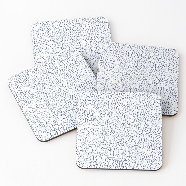 Item preview, Pattern in blue and white designed and sold by MariettevdB.