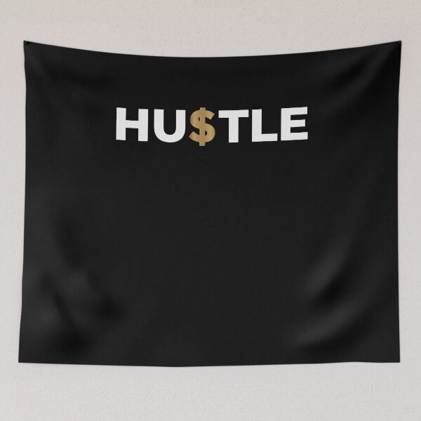 Item preview, Hustle 100% Mindset Motivation Money designed and sold by RJ-Art.
