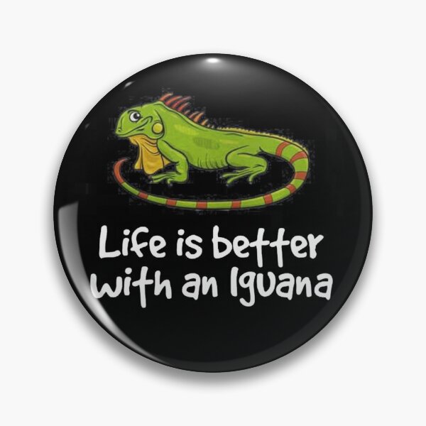 Item preview, Life is better with an iguana designed and sold by ATEF BRAHAM.
