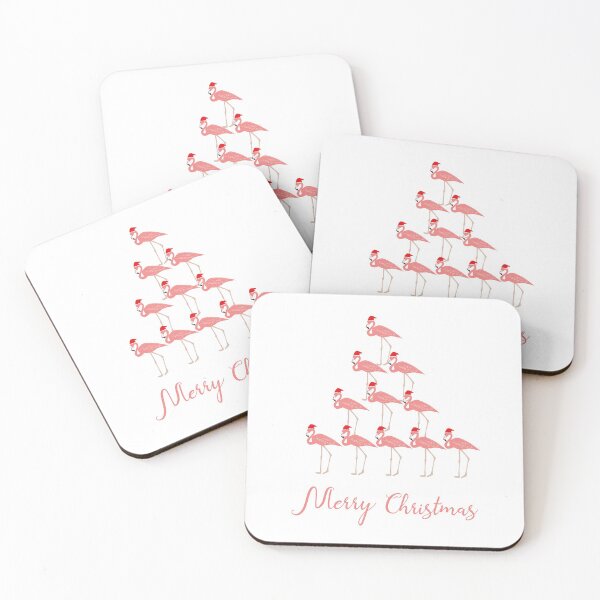 Item preview, Beautiful Flamingo Christmas Tree - Awesome Pink Flamingos Xmas Costume Flamingo Lovers Gift designed and sold by FunnySunny T-Shirts.