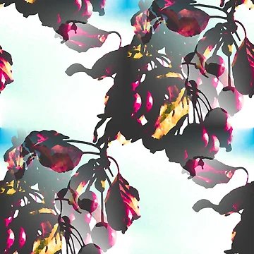 Artwork thumbnail, Funky Pop Art Cherries by DesignsofNote