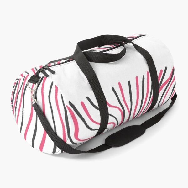2020 09 16 Sketchbook Red and Black Duffle Bag