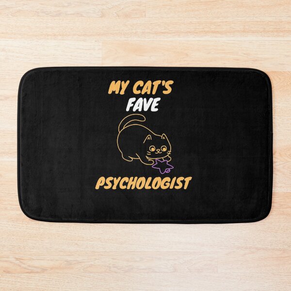 Item preview, My cat's fave psychologist designed and sold by SnowballStep.