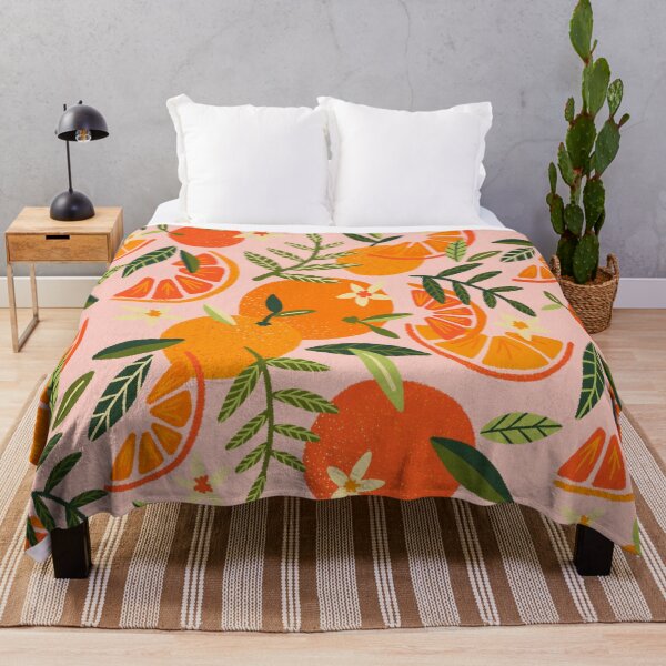 Item preview, Orange Blooms – Blush designed and sold by Cat Coquillette.