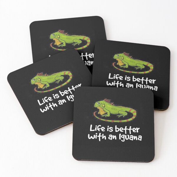 Item preview, Life is better with an iguana designed and sold by ATEF BRAHAM.