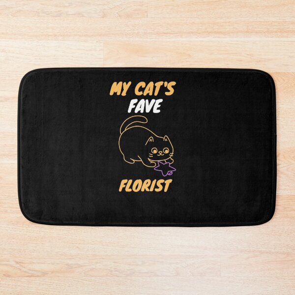 Item preview, My cat's fave florist designed and sold by SnowballStep.