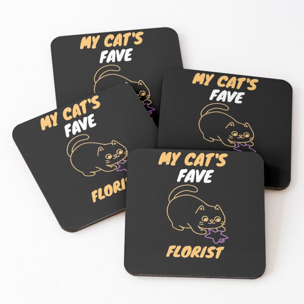 Item preview, My cat's fave florist designed and sold by SnowballStep.