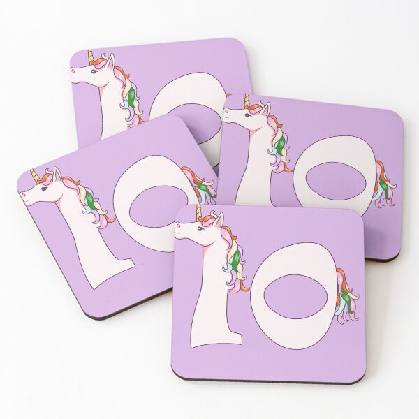Item preview, 10th Unicorn Birthday Themed Party Gift Ideas designed and sold by Tom2468.