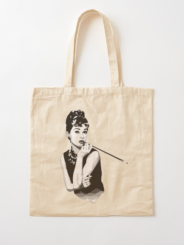 Audrey Hepburn Handbag Purse Shoulder Bag Tiffany's Zip